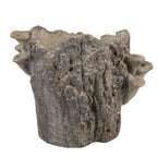 Bloempot 20x18x18 cm Bruin Steen