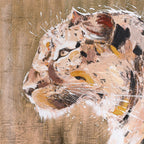 Schilderij Irodo Goud 80x100 cm