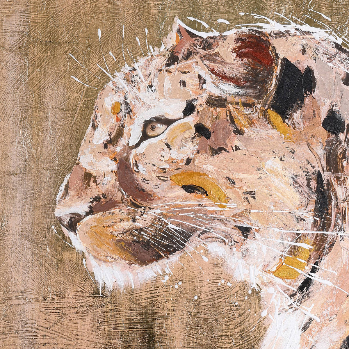 Schilderij Irodo Goud 80x100 cm