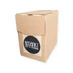 Webshop etiket – zwart - 500 stuks