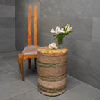 Salontafel Beige Marmer en Groene Onyx