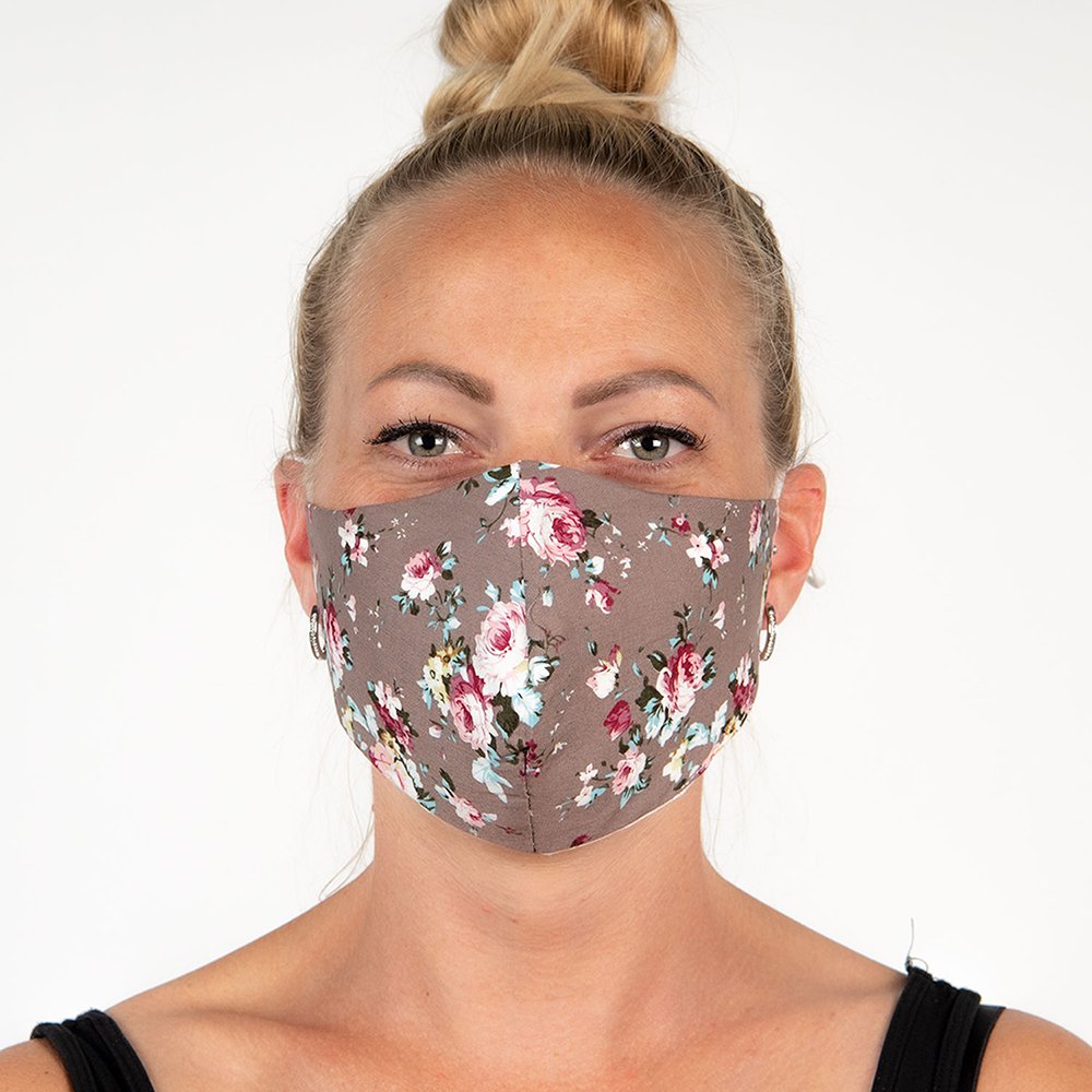Mondkapje Wasbaar Bruin Katoen Mondmasker