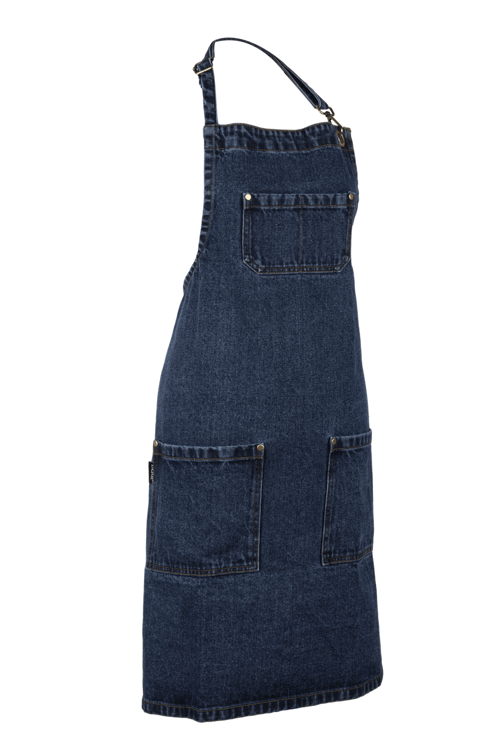 Apron Denim multipocket - 75x85 cm