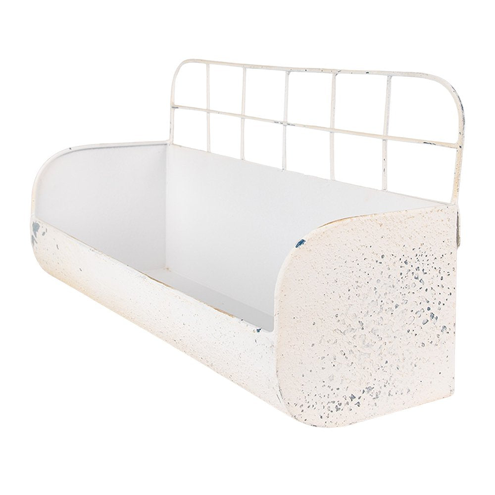 Wandrek 38x14x20 cm Beige IJzer Muurrek