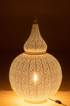J-Line lamp Aladin - metaal - wit - large