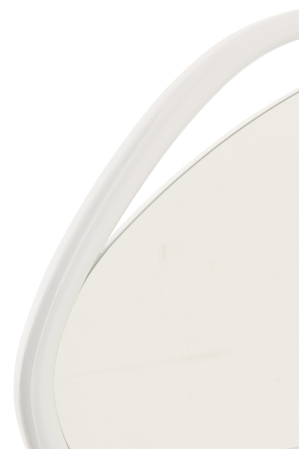 J-Line spiegel Onregelmatig - polyresin - wit
