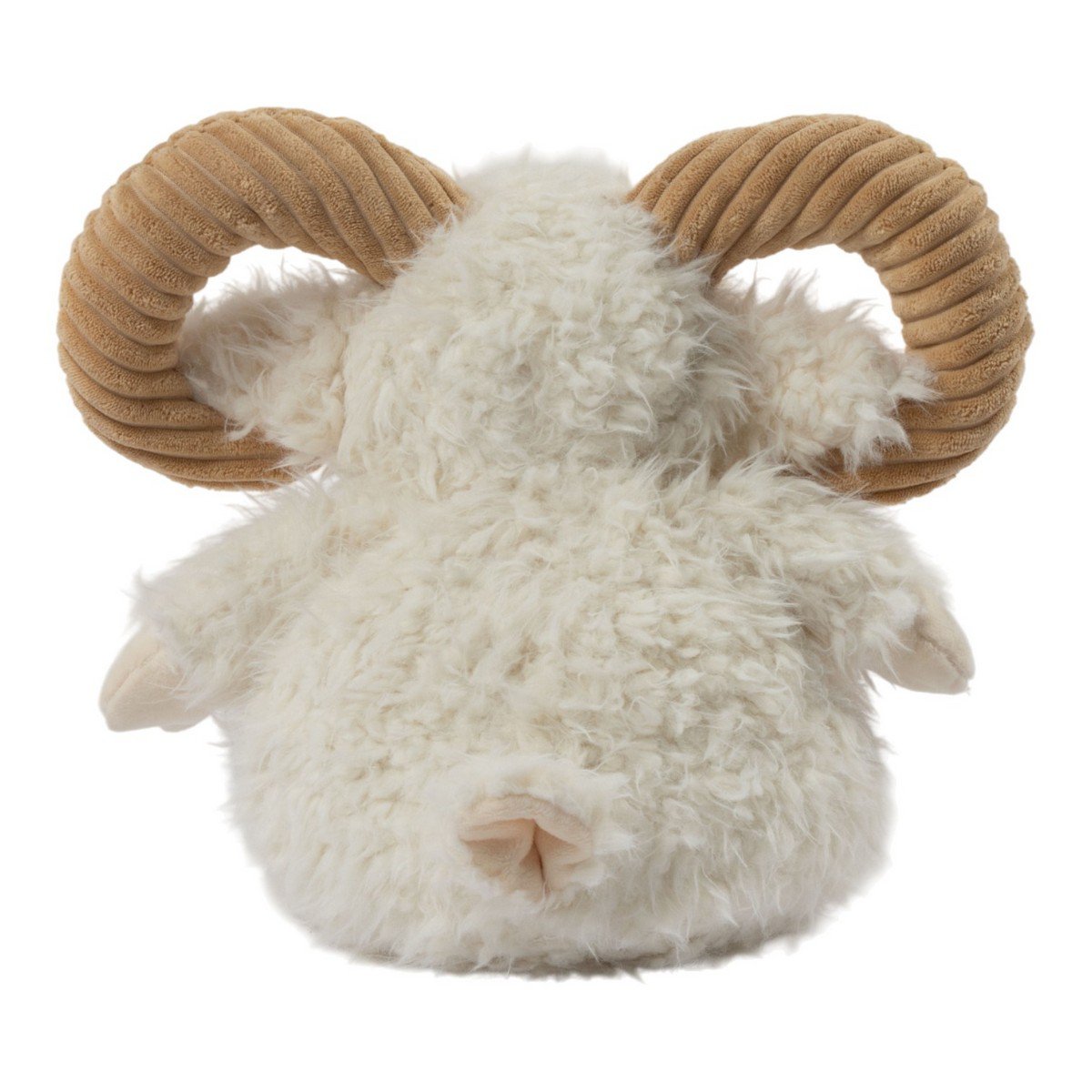 Knuffel Ram gebroken wit 28cm