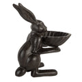 Vogelvoederbak 16x13x17 cm Bruin Metaal