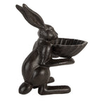 Vogelvoederbak 16x13x17 cm Bruin Metaal