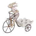 Beeld Konijn 26x11x24 cm Beige Polyresin