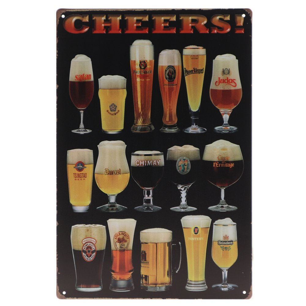 Retro Wandbord 30x20