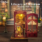 Cutebee, DIY Booknook, Library of Wisdom, DC03B, 18x11x23cm