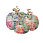 Handgemaakt decoratie fleury pompoen vlinders small