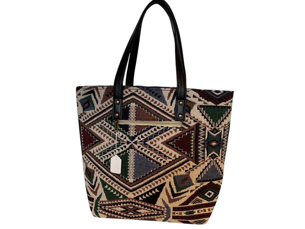 Tas dames shopper Blue multi