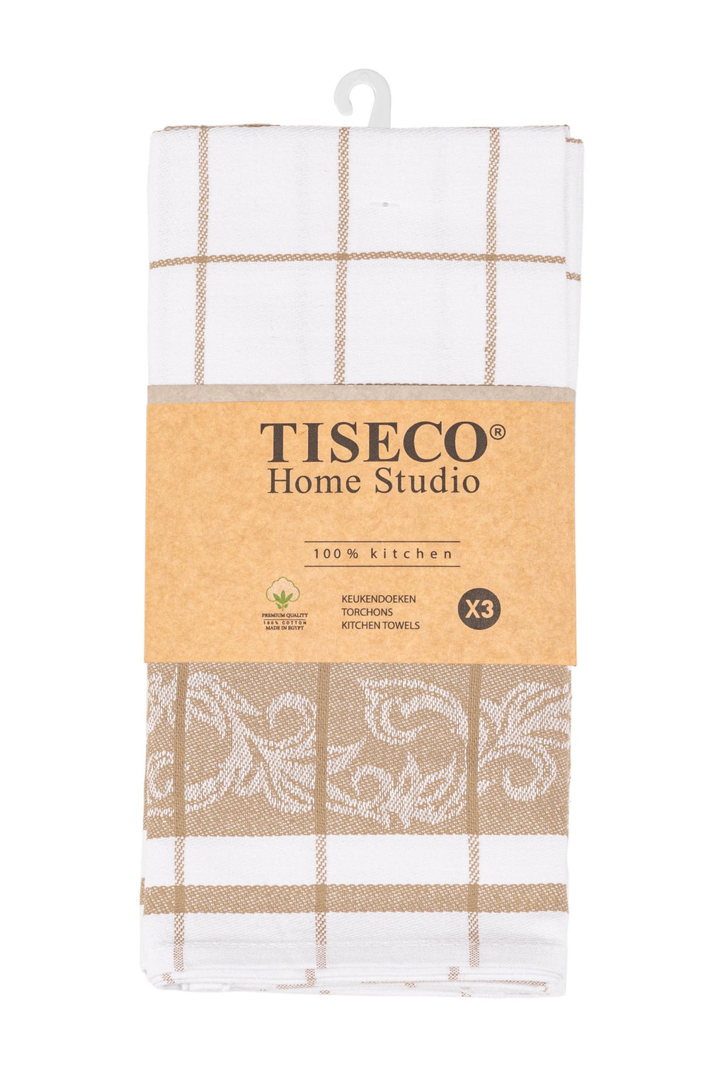 Tea towel Pharao Arabesque - SET/3 - 50x70 cm