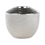 Vaas Aramberri Zilver 19x17 cm