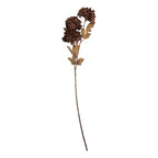 Kunstbloem 10x8x76 cm Bruin Kunststof