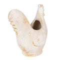 Bloempot Kip 36x18x35 cm Beige Keramisch materiaal