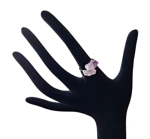 Dames ring met Amethist