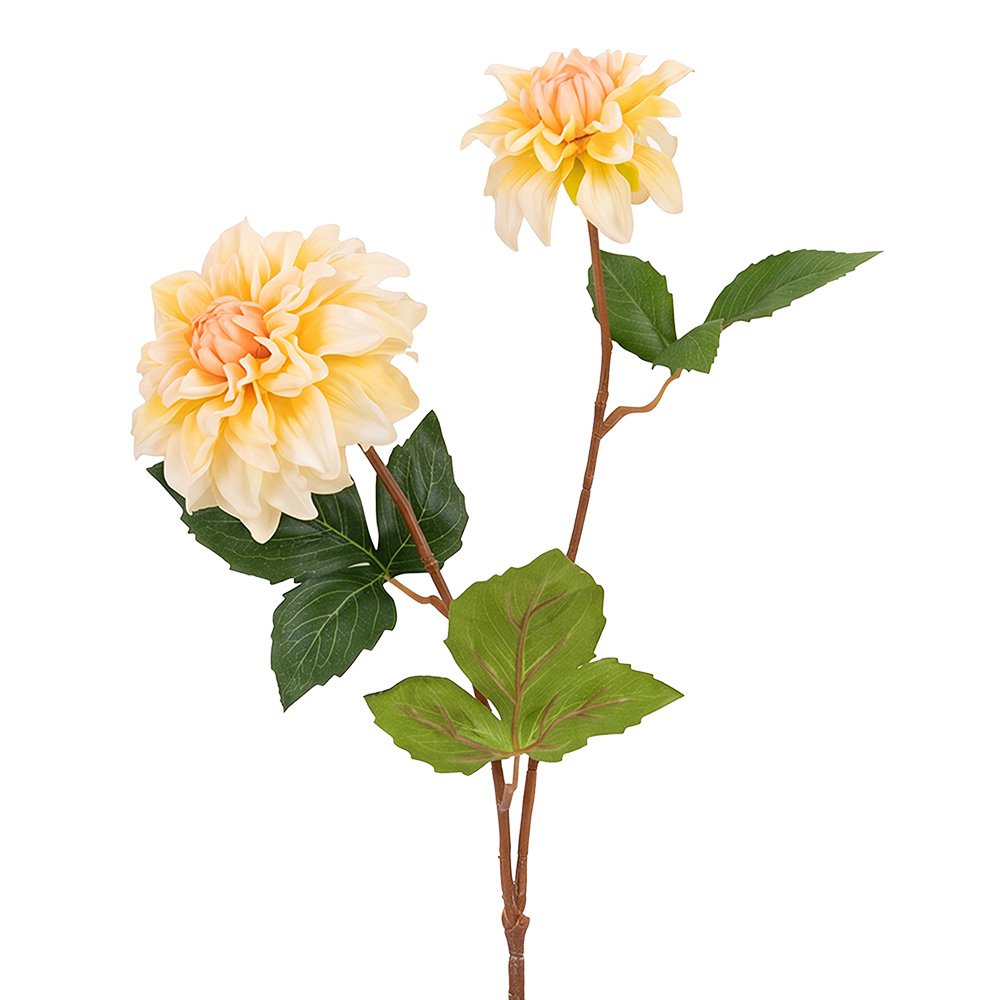 Kunstbloem Geel Kunststof