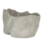 Bloempot 23x20x14 cm Beige Steen Bloempot Binnen