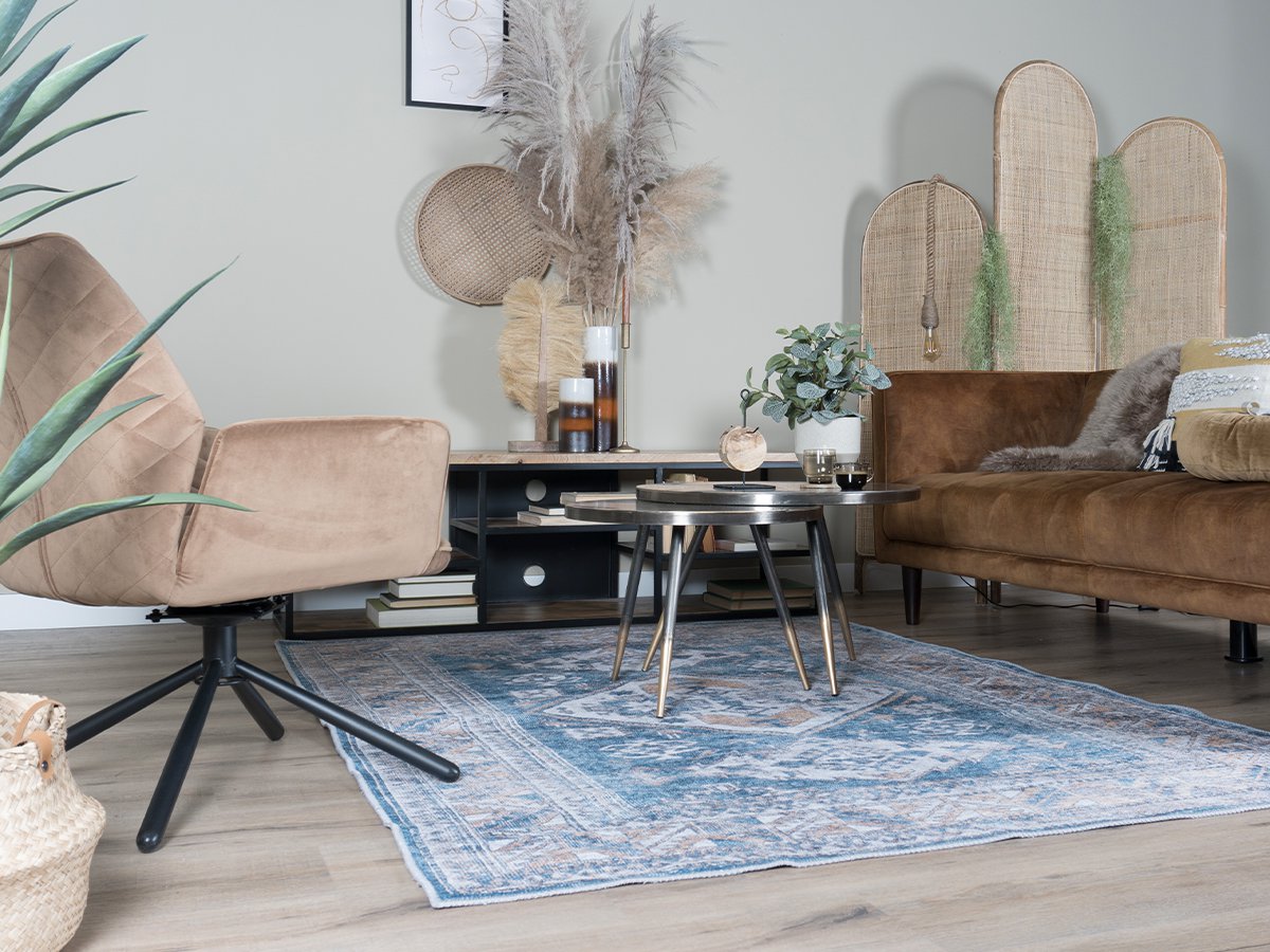 Vloerkleed Laria Blue 4 - 200 x 290 cm