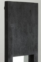 J-Line spiegel - hout - zwart - L