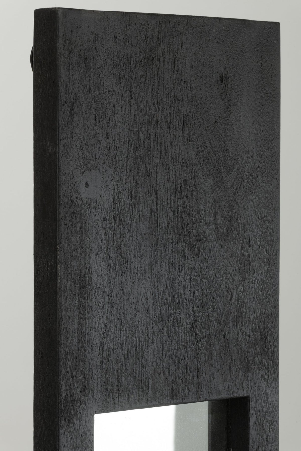 J-Line spiegel - hout - zwart - L