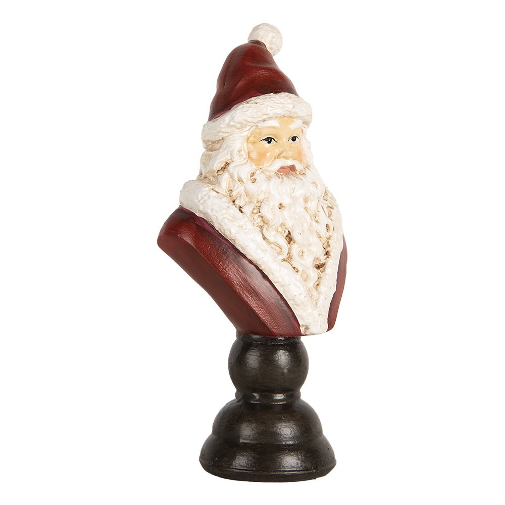 Kerstdecoratie Beeld Kerstman 7x5x15 cm Rood Kunststof