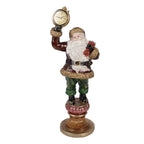 Kerstdecoratie Beeld Kerstman 15x13x39 cm Rood Kunststof