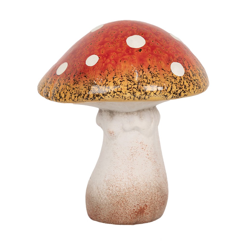 Decoratie paddenstoel 13x13x15 cm