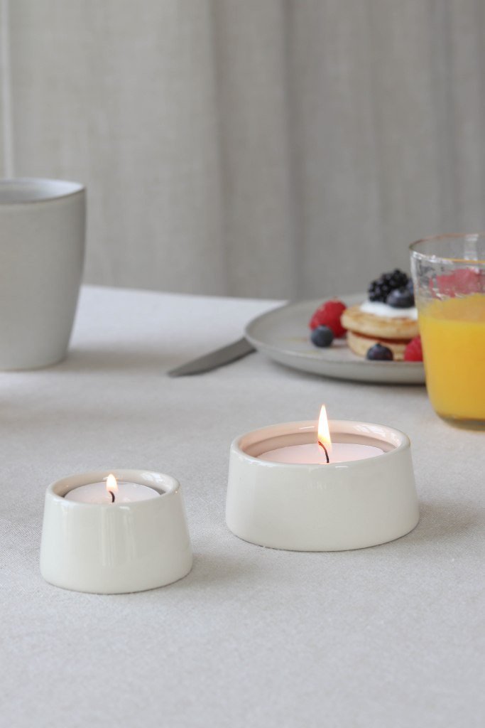 Leeff Tealight Holder Tirza S glazed