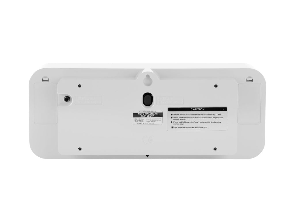 Wandklok Brede Flip