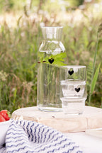 Karaf 1000 ml Glas Hart Waterkan