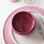 Kom 16xH5,5cm roze Billie - Set van 2