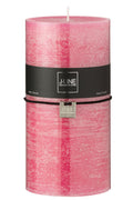 J-Line cilinderkaars - roze - XXL - 150U