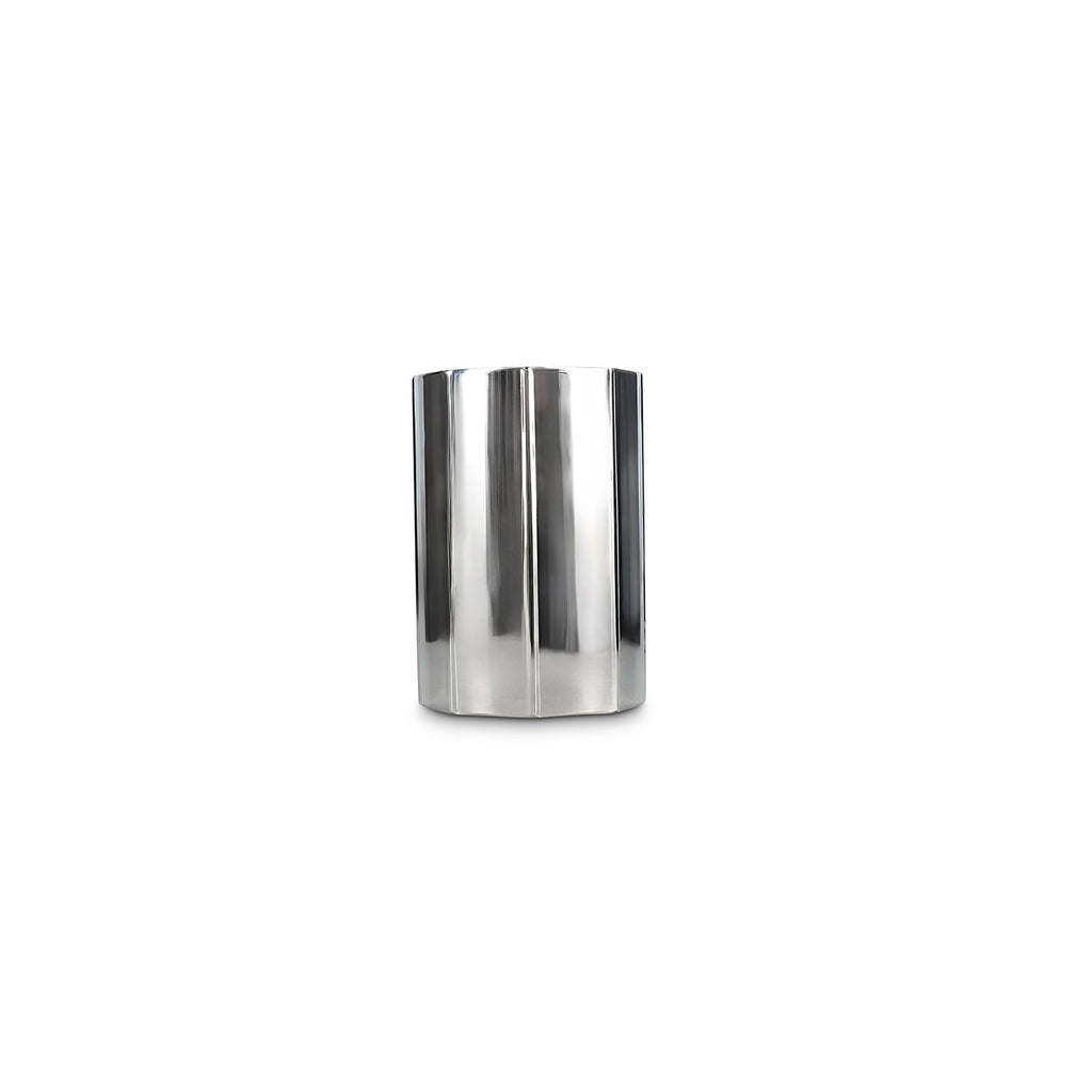 Wijnkoeler 13xH20cm dubbelwandig zilver Nox