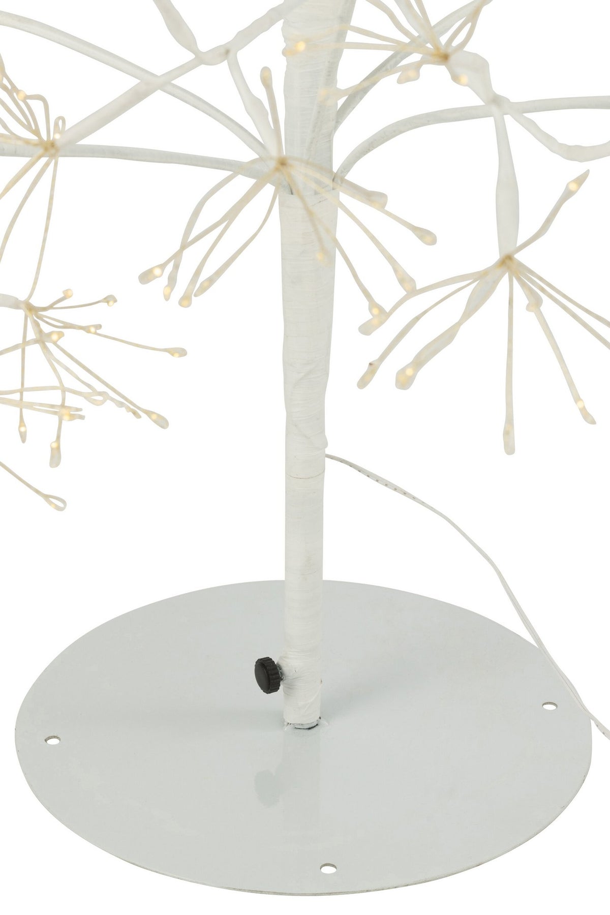 J-Line decoratie Boom 2700 Led - metaal - wit - M