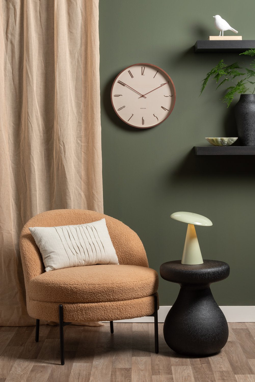 Wandklok Scandia