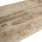 Limewash inklapbare salontafel - 120x75x45 cm