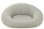 J-Line Matras Donut Polyethyleen Grijs