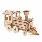 Bouwpakket Locomotief - hout