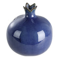 Ornament Blauw Shigay 19x20 cm