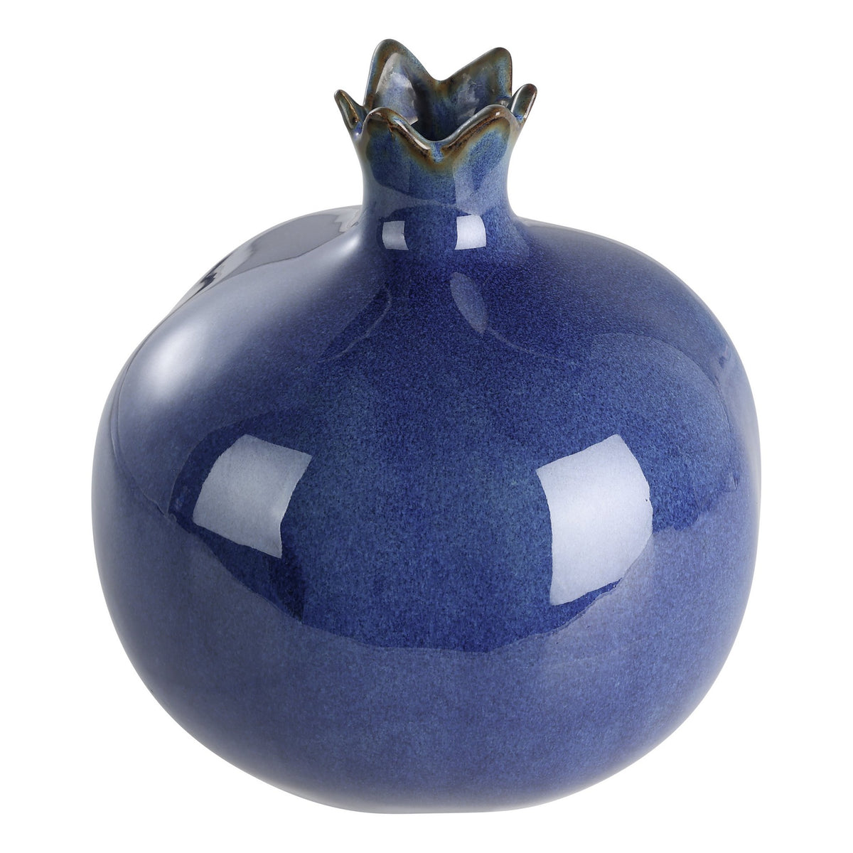 Ornament Blauw Shigay 19x20 cm