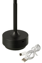 J-Line lamp Touch - kunststof - zwart - LED