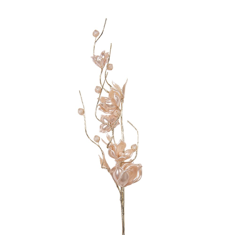 Decoratie Tak 6x6x62 cm Roze Kunststof