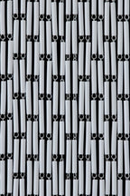 Vliegengordijn Verspringend wit 90x210 cm