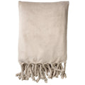 Dutch Decor Florijn - Plaid 150x200 cm - Puimsteen - beige