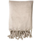 Dutch Decor Florijn - Plaid 150x200 cm - Puimsteen - beige