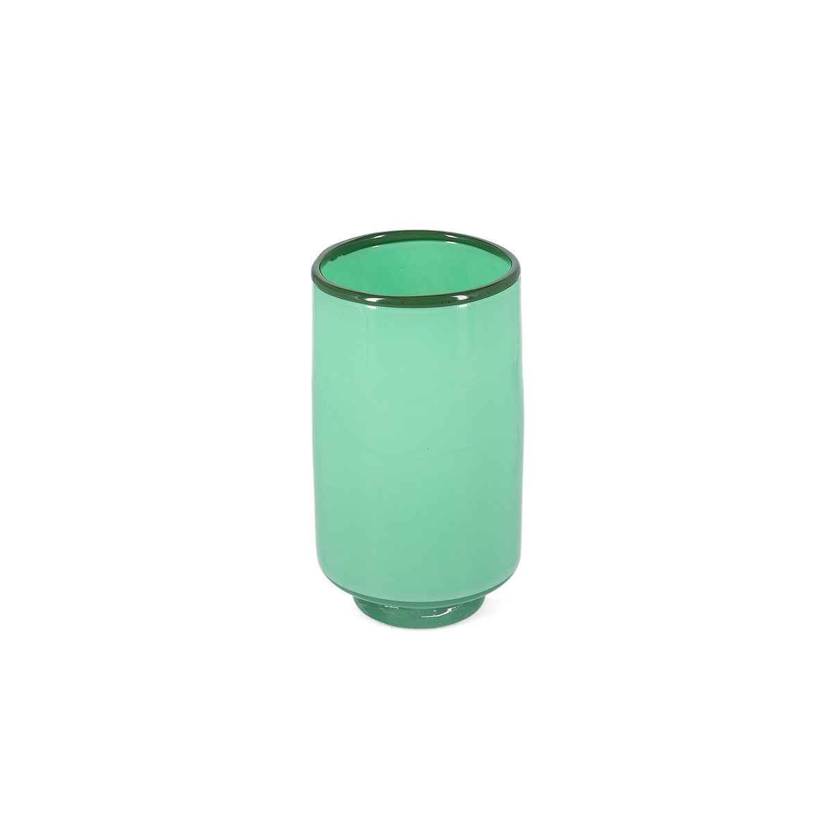 Vaas 12xH21,5cm pistachegroen Milo